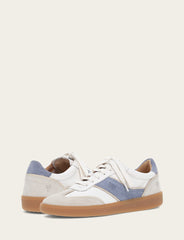 Frye Women's Ivory Azul Milly Low Lace Sneakers Ivory Azul