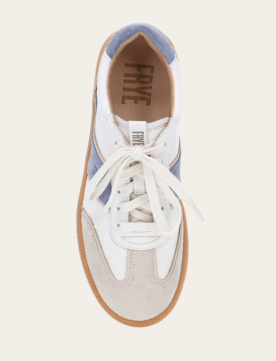 Frye Women's Ivory Azul Milly Low Lace Sneakers Ivory Azul