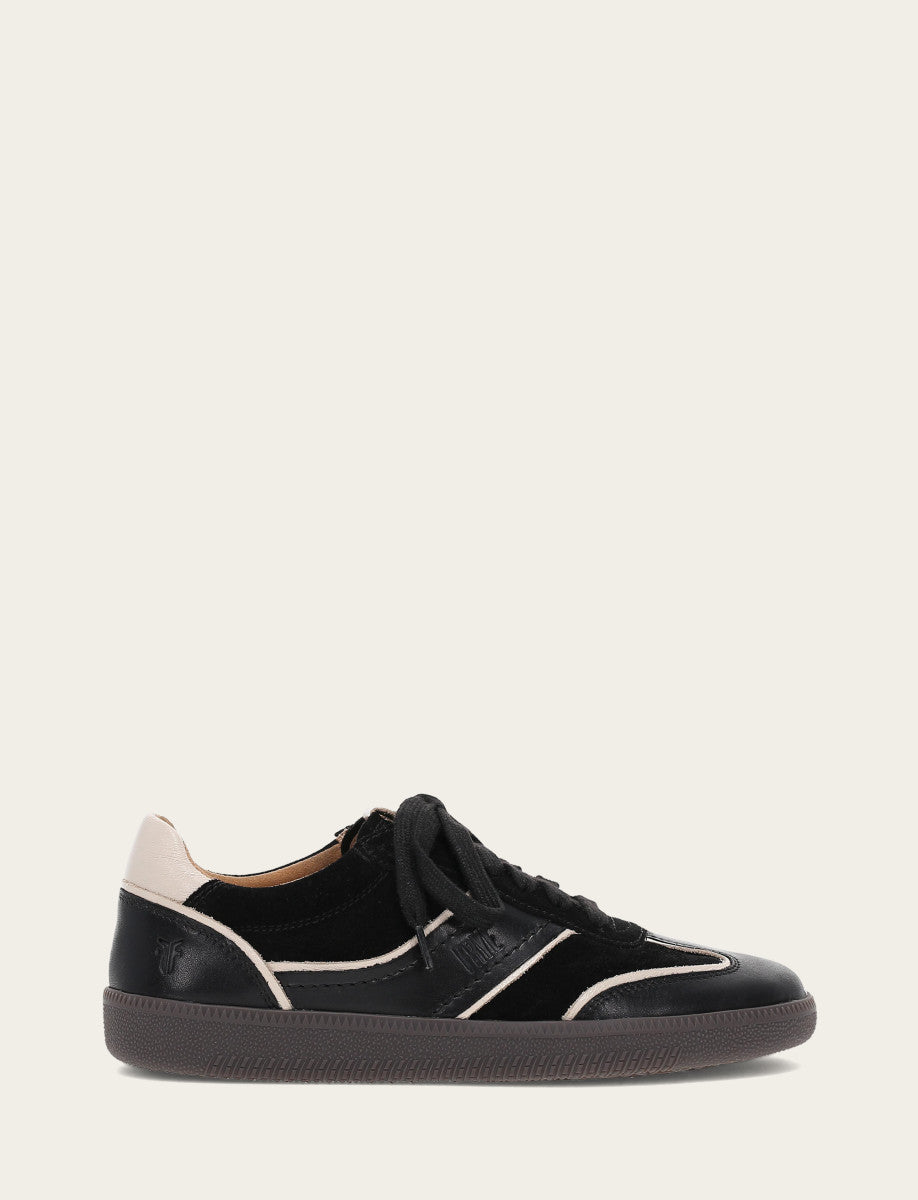 Frye Women's Black Milly Low Lace Sneakers Black