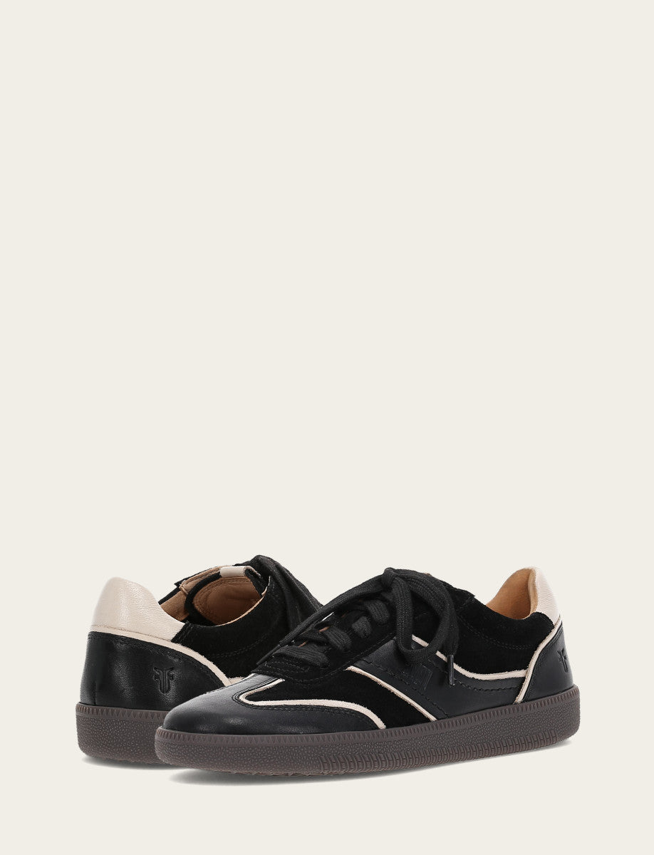 Frye Women's Black Milly Low Lace Sneakers Black