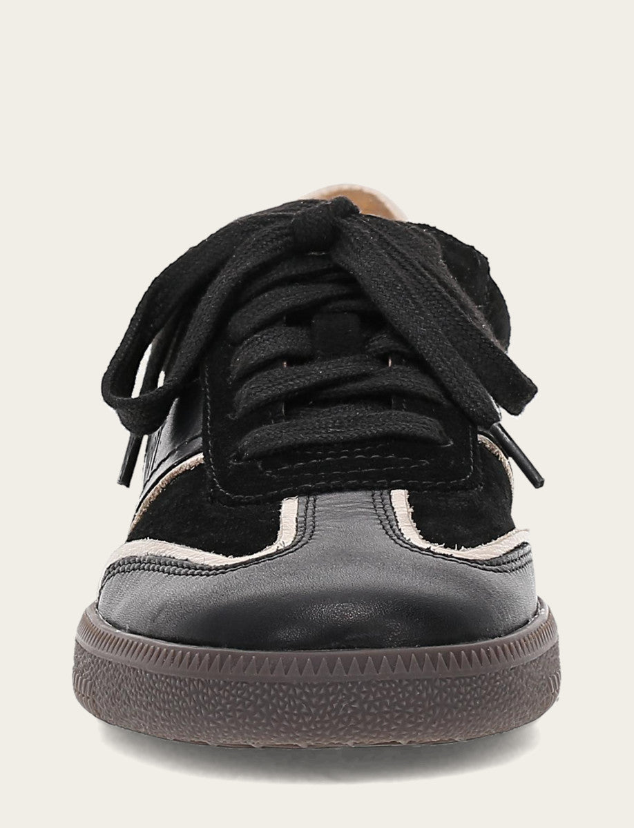 Frye Women's Black Milly Low Lace Sneakers Black