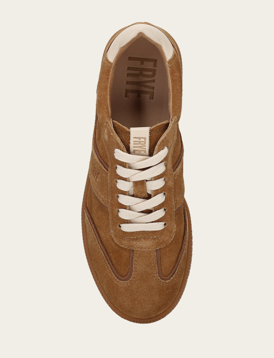 Frye Women's Toffee Milly Low Lace Sneaker Toffee