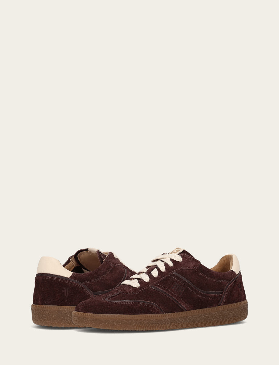 Frye Women's Cherry Lacquer Milly Low Lace Sneaker Cherry Lacquer