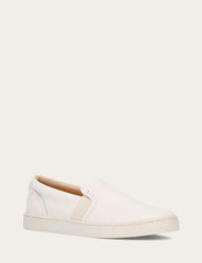 Frye Women's White Ivy Slip On Sneakers White