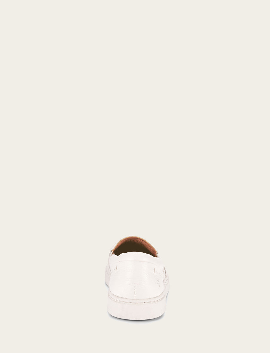 Frye Women's White Ivy Slip On Sneakers White