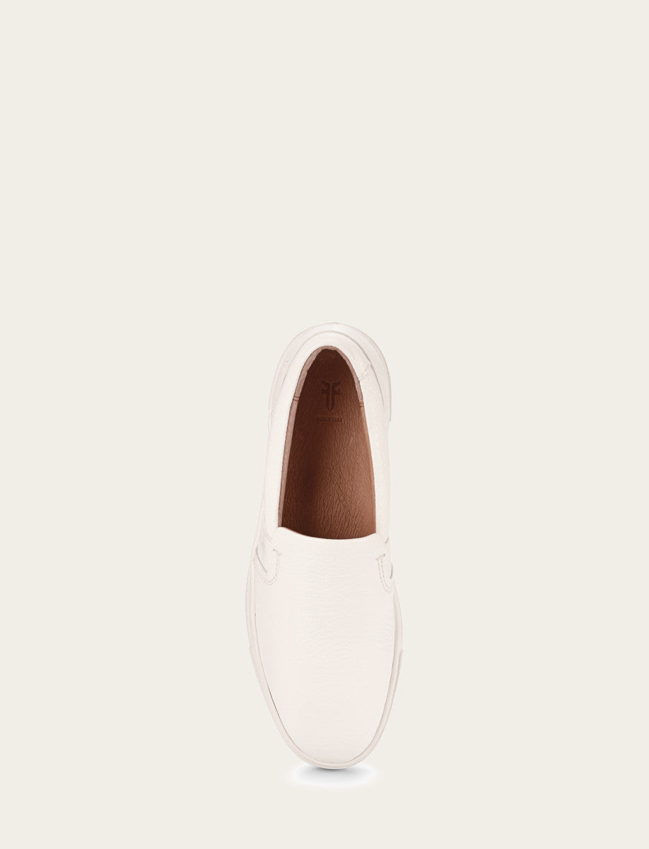 Frye Women's White Ivy Slip On Sneakers White