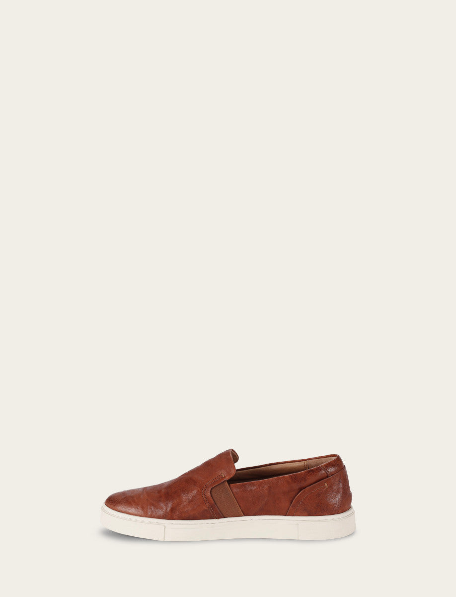 Frye Women's Cognac Ivy Slip On Sneakers Cognac