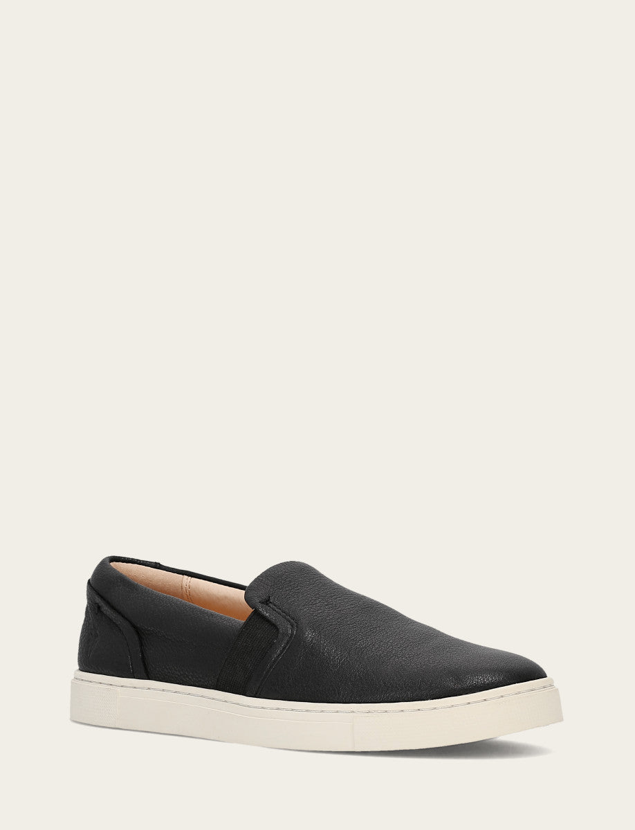Frye Women's Black Ivy Slip On Sneakers Black