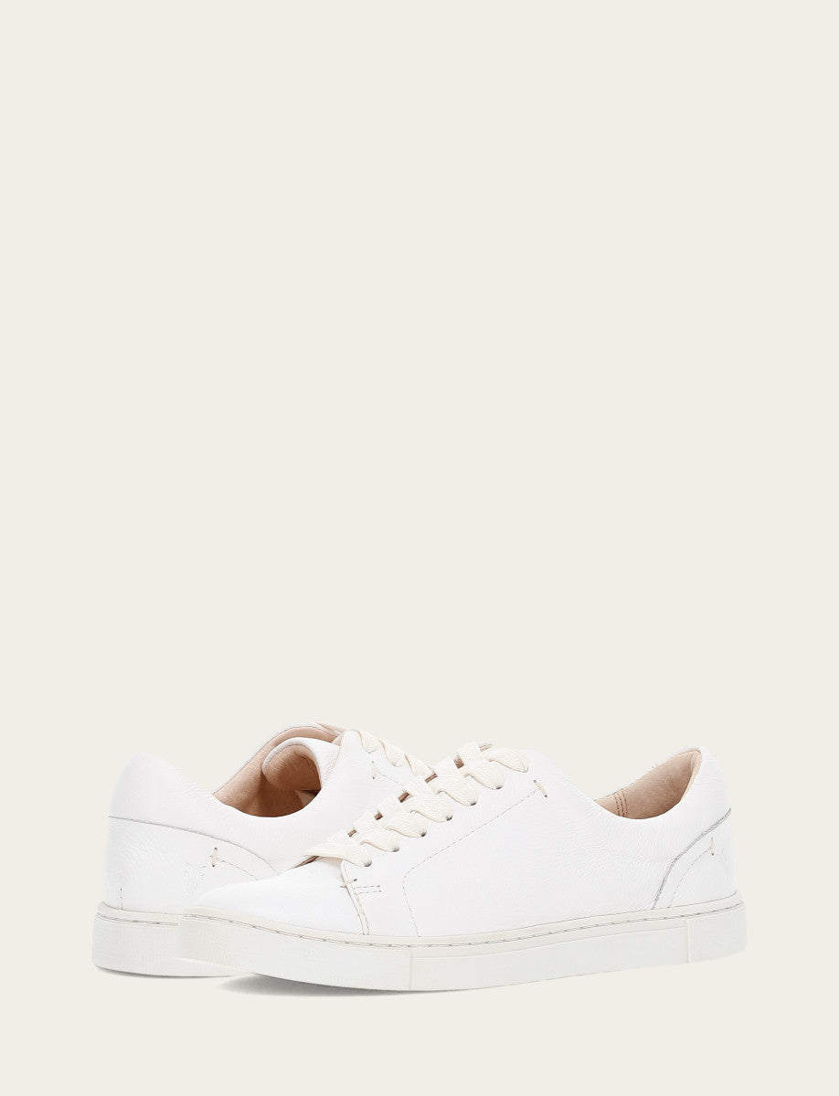 Frye Women's White Ivy Low Lace Sneakers White