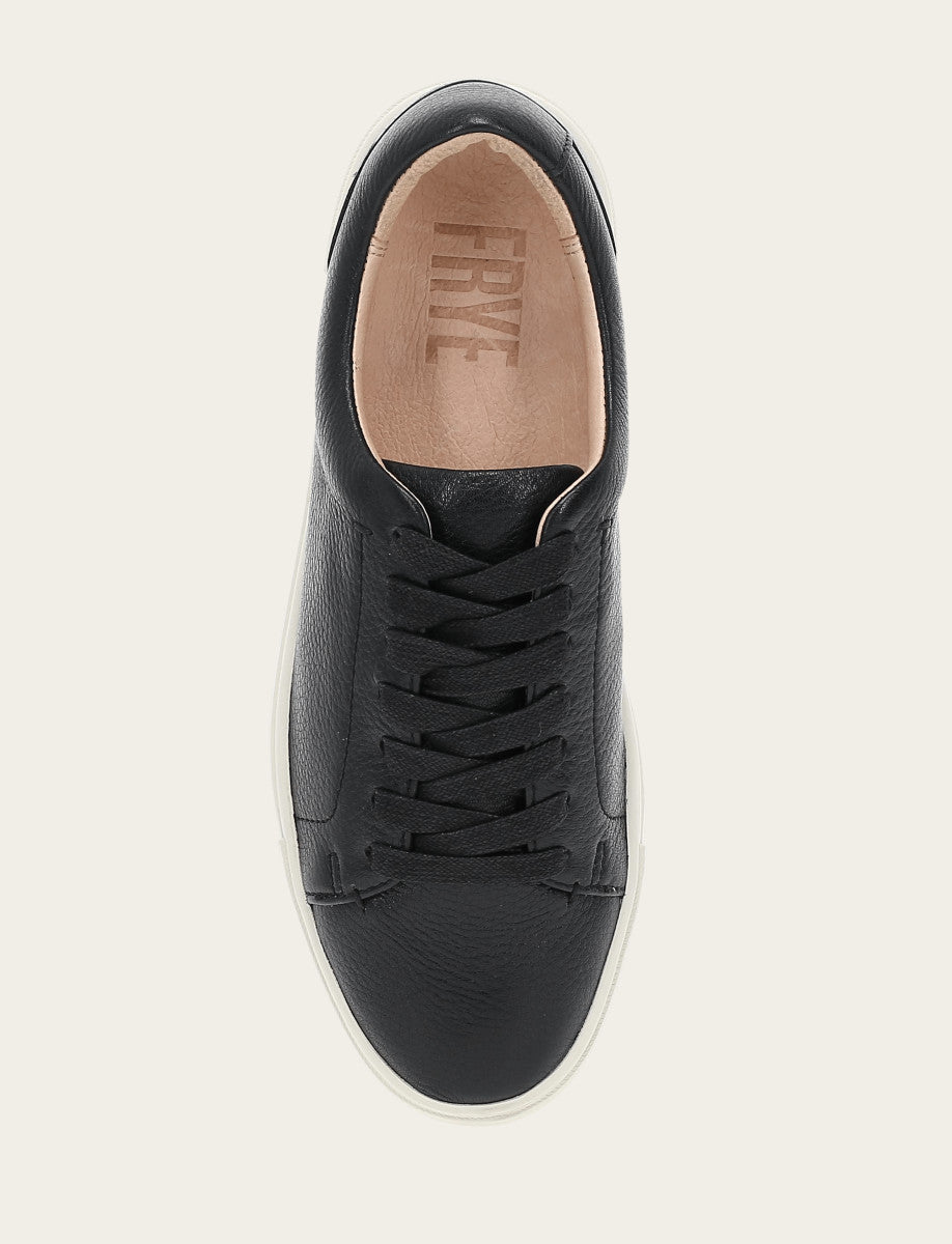 Frye Women's Black Ivy Low Lace Sneakers Black
