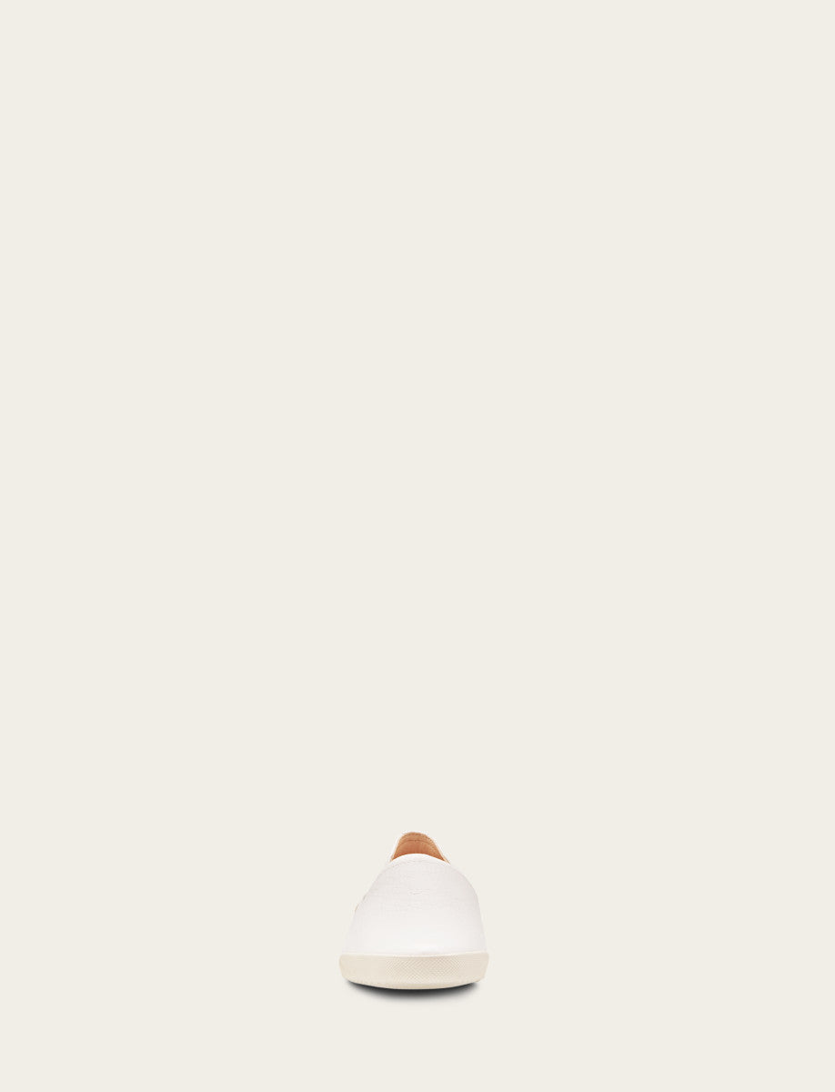 Frye Women's White Melanie Slip On Sneakers White