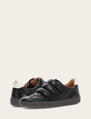 Frye Women's Black Milly 3 Strap Sneakers Black