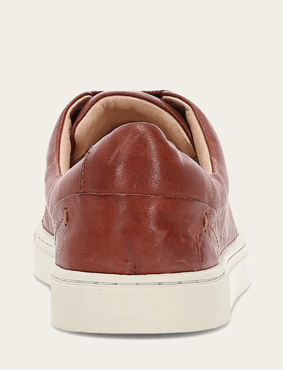 Frye Women's Cognac Ivy Low Lace Sneakers Cognac