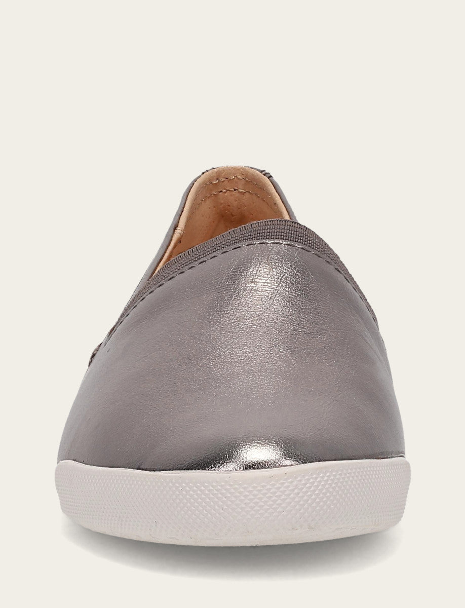 Frye Women's Dark Pewter Melanie Slip On Sneakers Dark Pewter