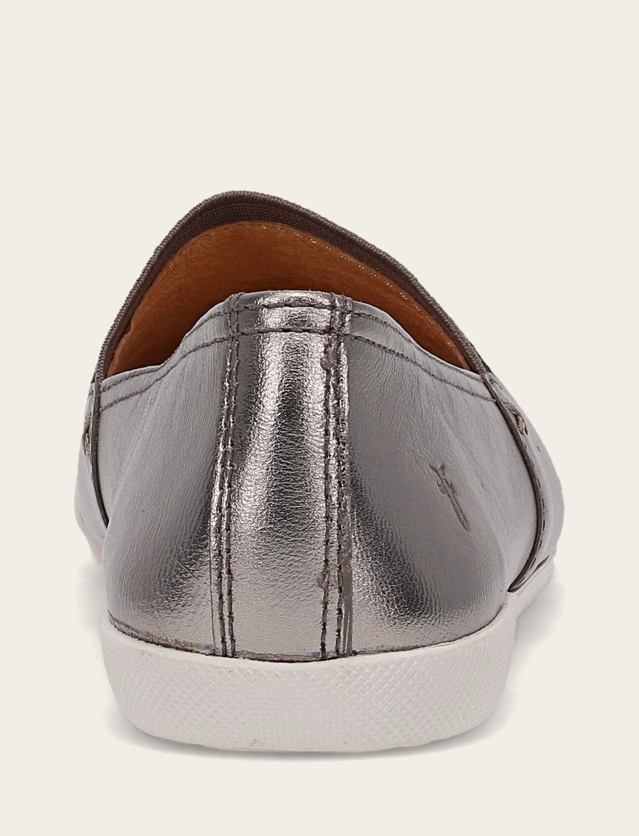 Frye Women's Dark Pewter Melanie Slip On Sneakers Dark Pewter