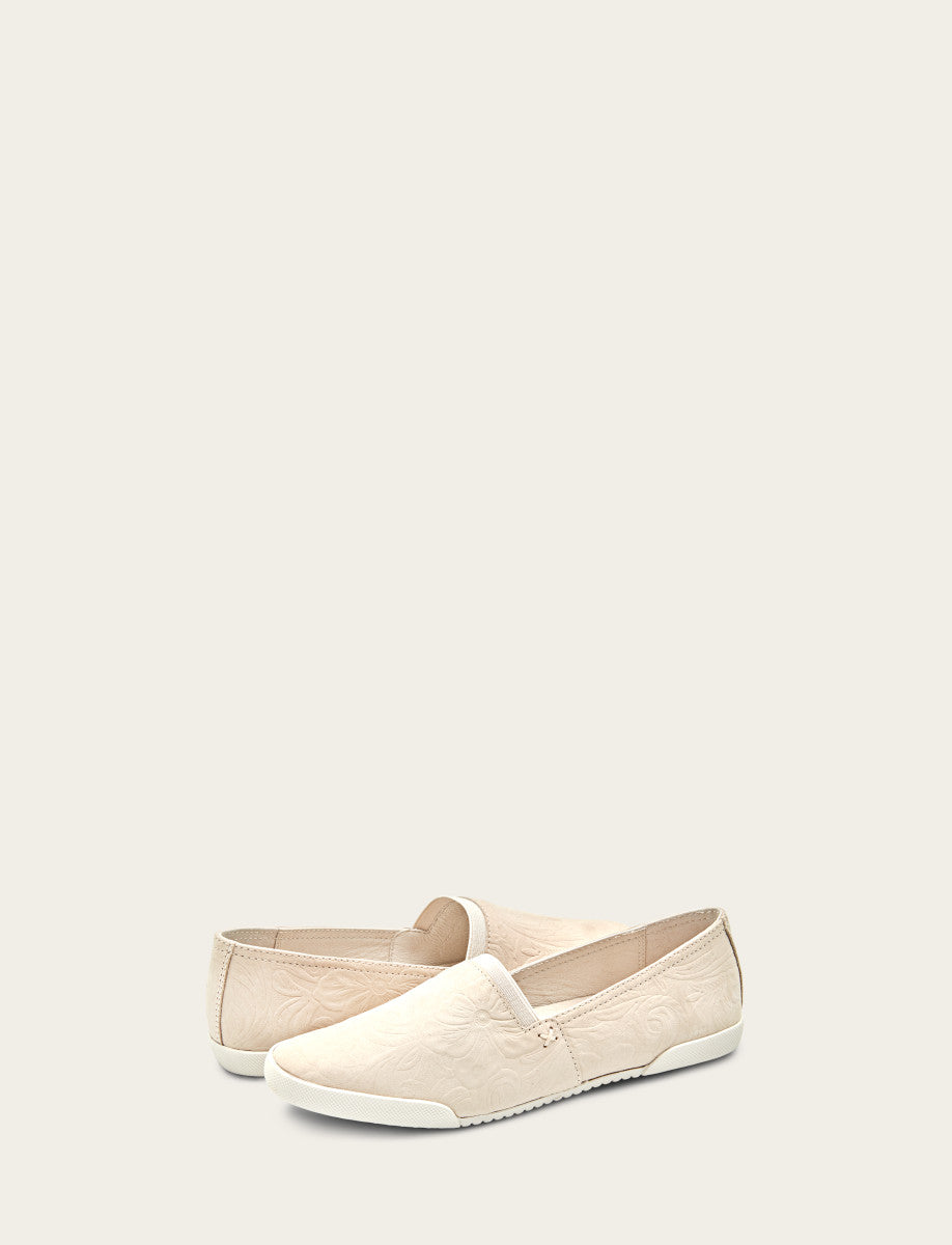 Frye Women's Ivory Melanie Slip On Sneakers Ivory