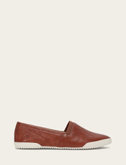 Frye Women's Cognac Melanie Slip On Sneakers Cognac