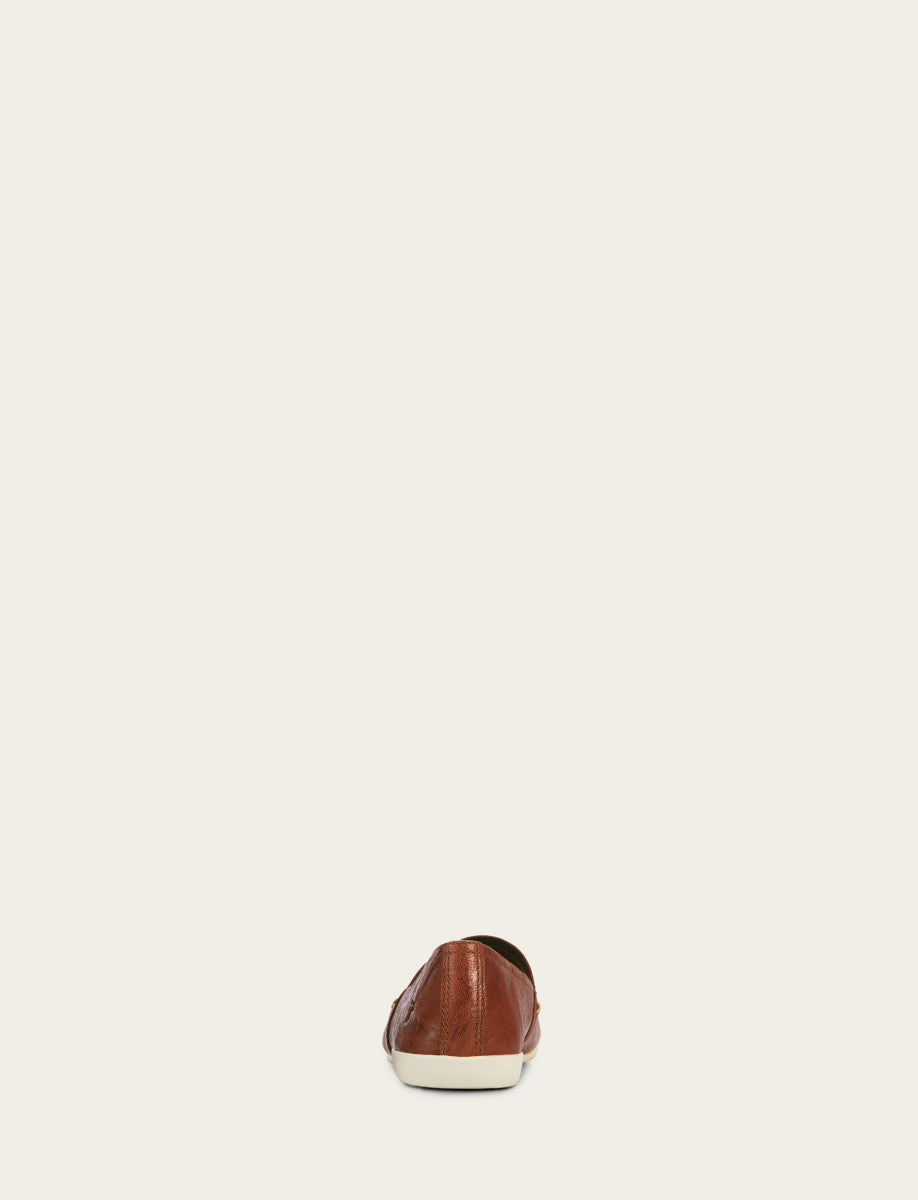 Frye Women's Cognac Melanie Slip On Sneakers Cognac