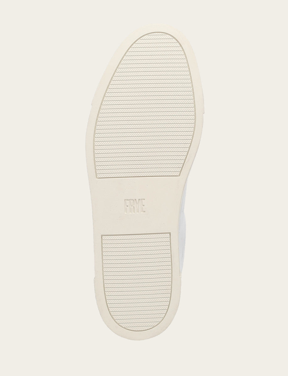 Frye Women's Silver Ivy Low Lace Slip On Sneakers Silver