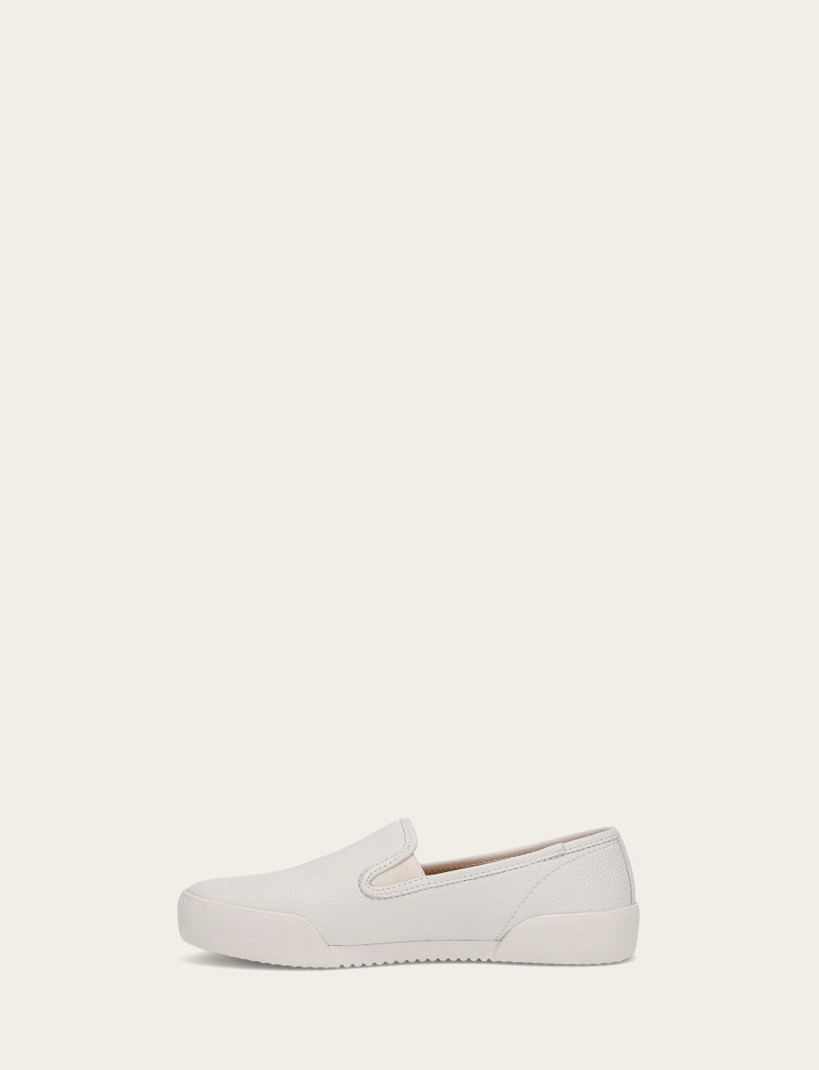 Frye Women's White Mia Slip On Sneakers White