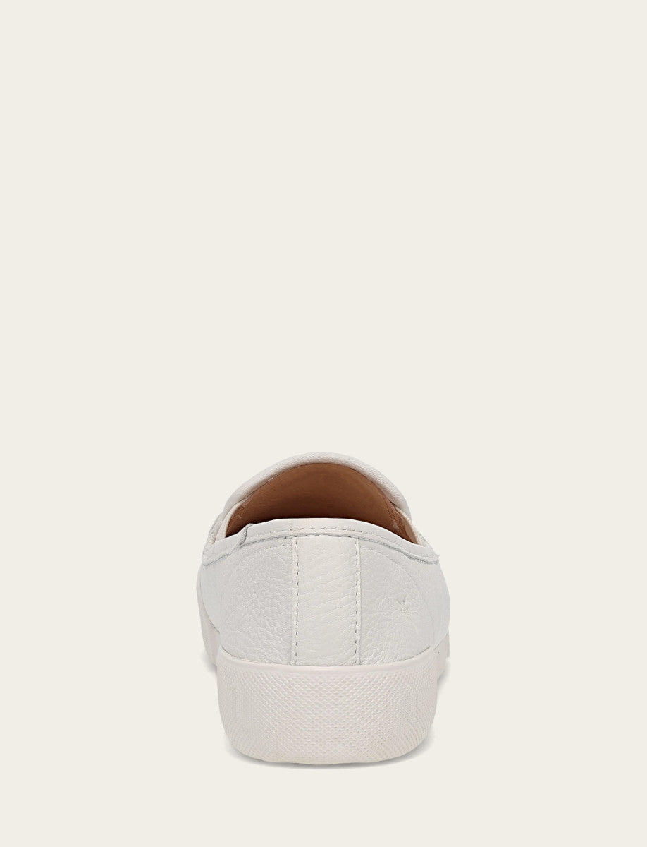 Frye Women's White Mia Slip On Sneakers White
