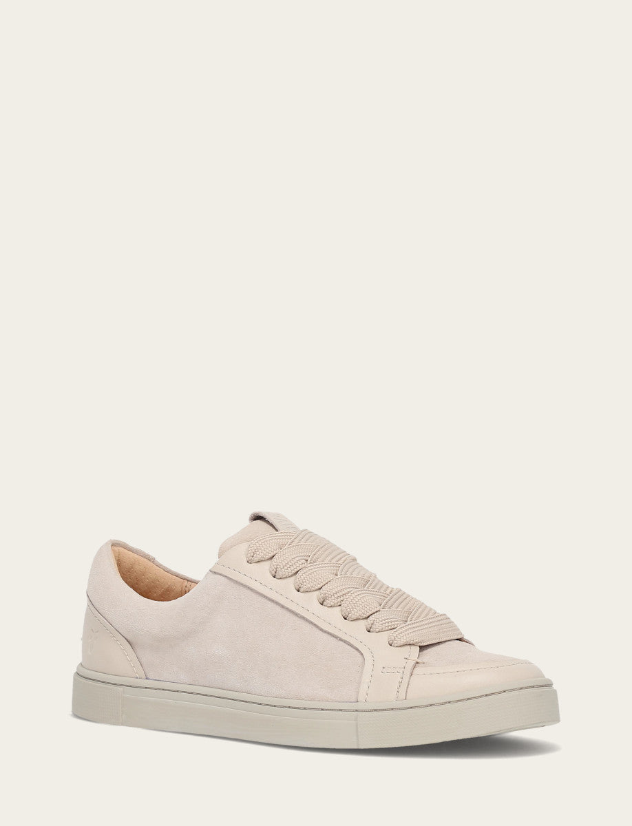 Frye Women's Ivory Ivy Court Low Lace Sneakers Ivory