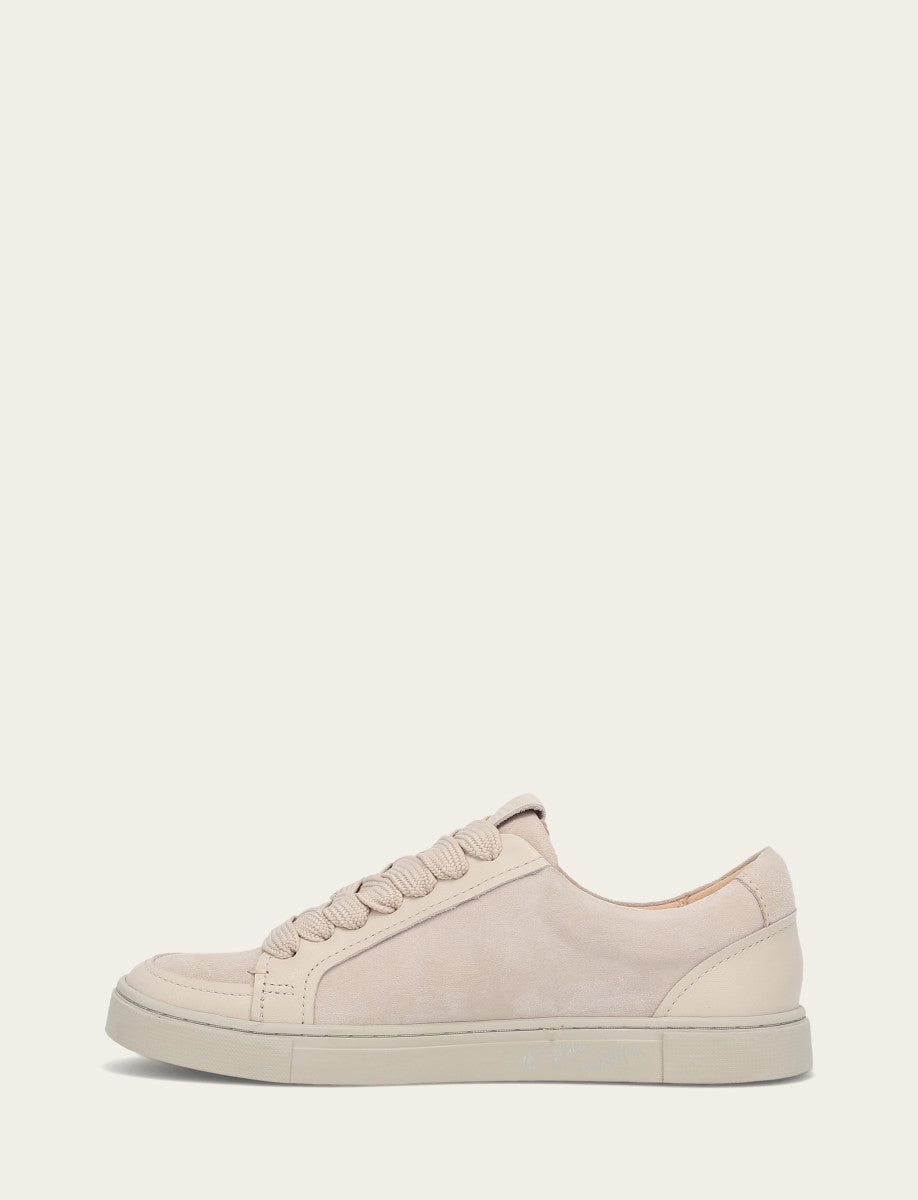 Frye Women's Ivory Ivy Court Low Lace Sneakers Ivory