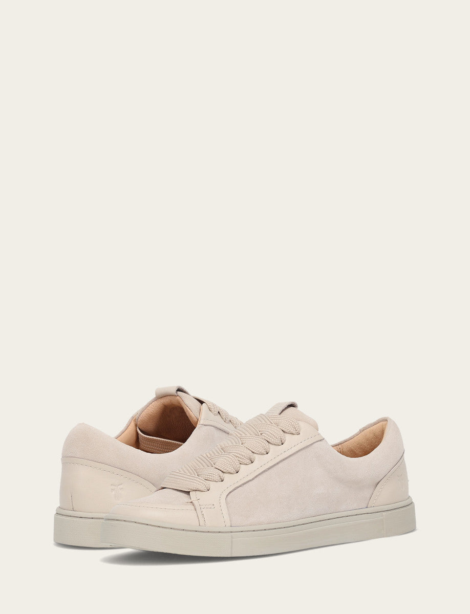 Frye Women's Ivory Ivy Court Low Lace Sneakers Ivory