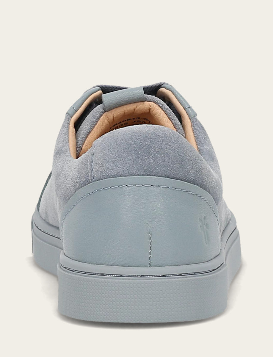 Frye Women's Steel Blue Ivy Court Low Lace Sneakers Steel Blue