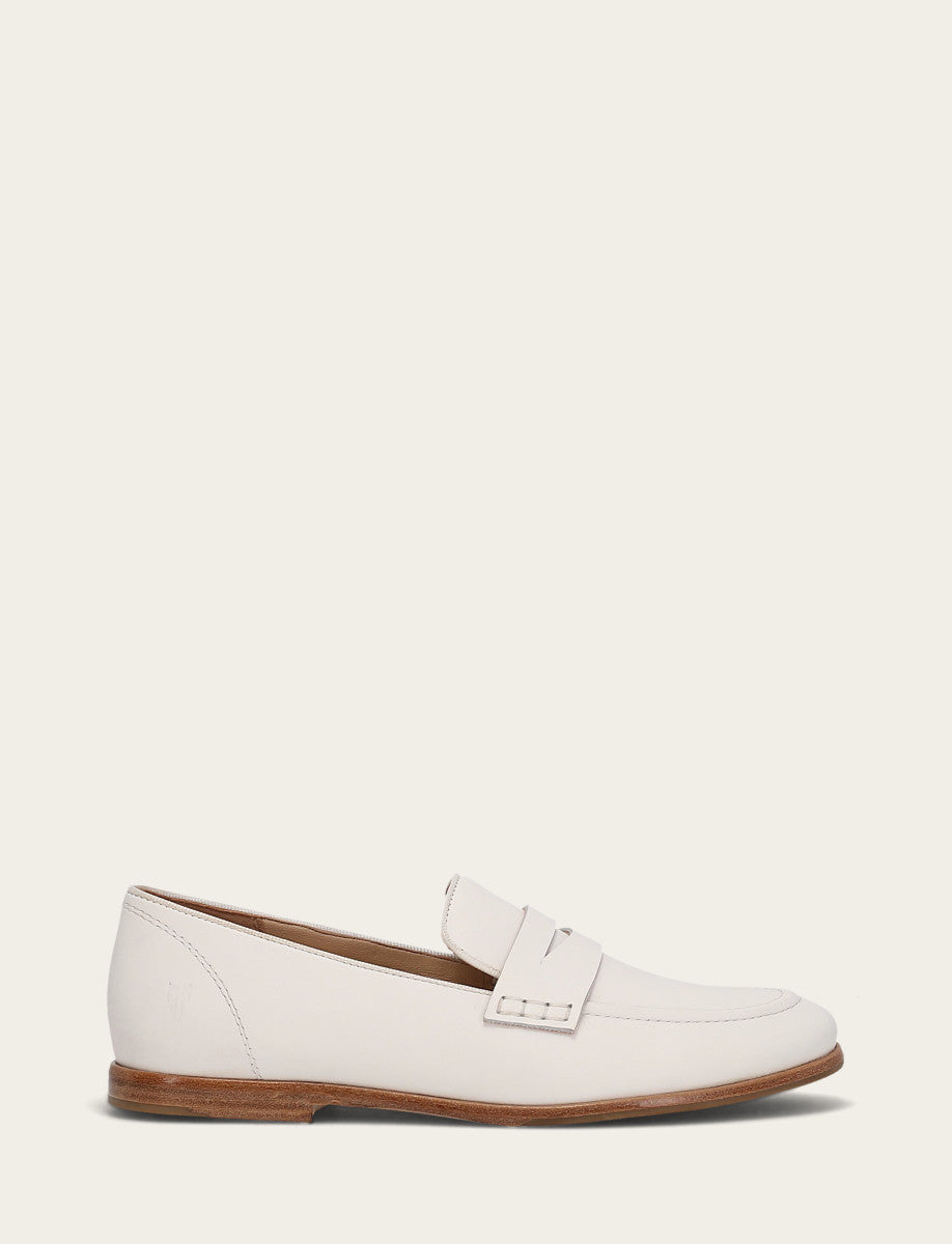 Frye Faith Loafer White