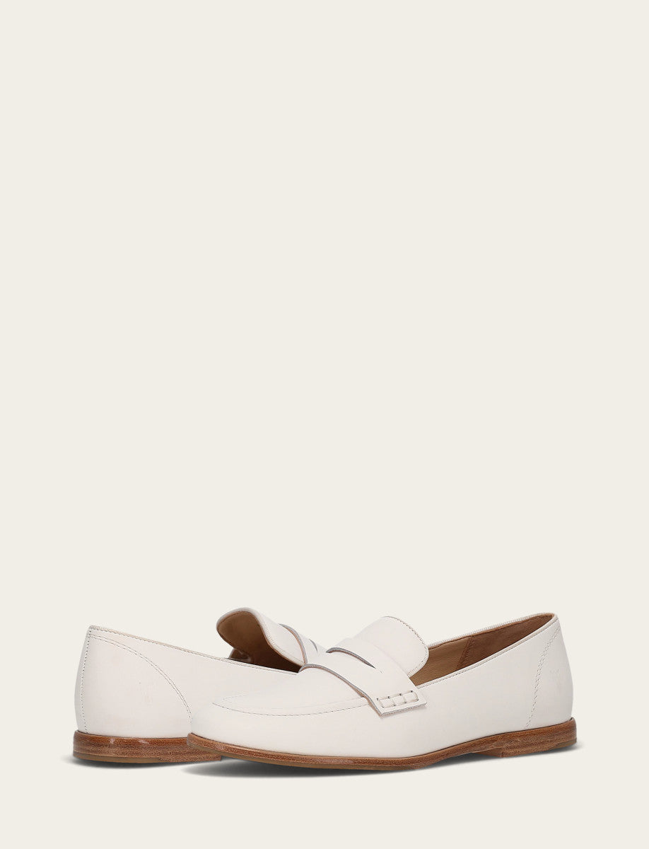 Frye Faith Loafer White