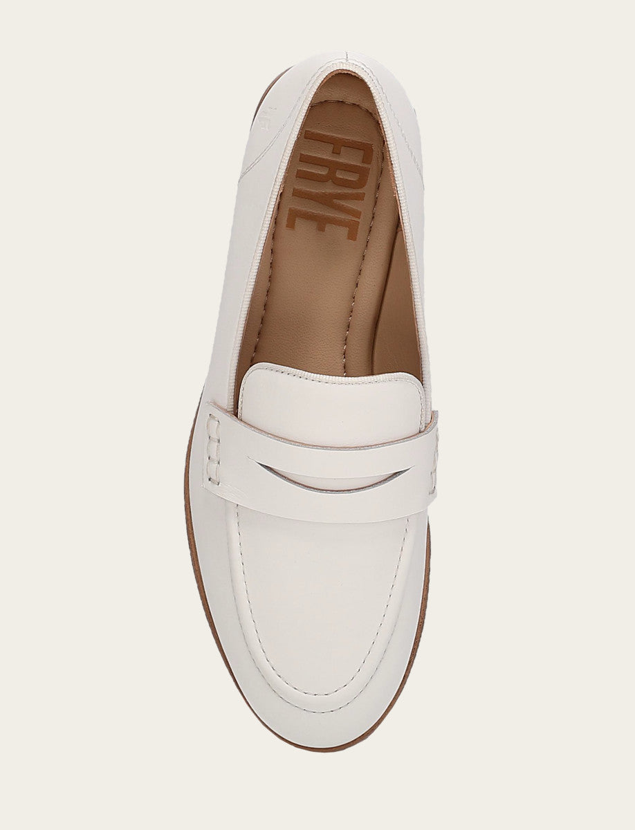 Frye Faith Loafer White