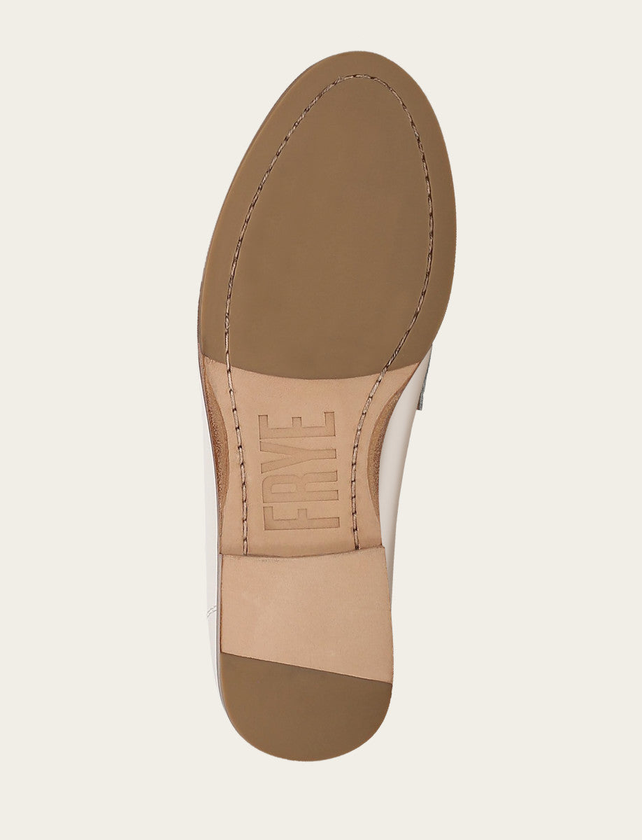 Frye Faith Loafer White