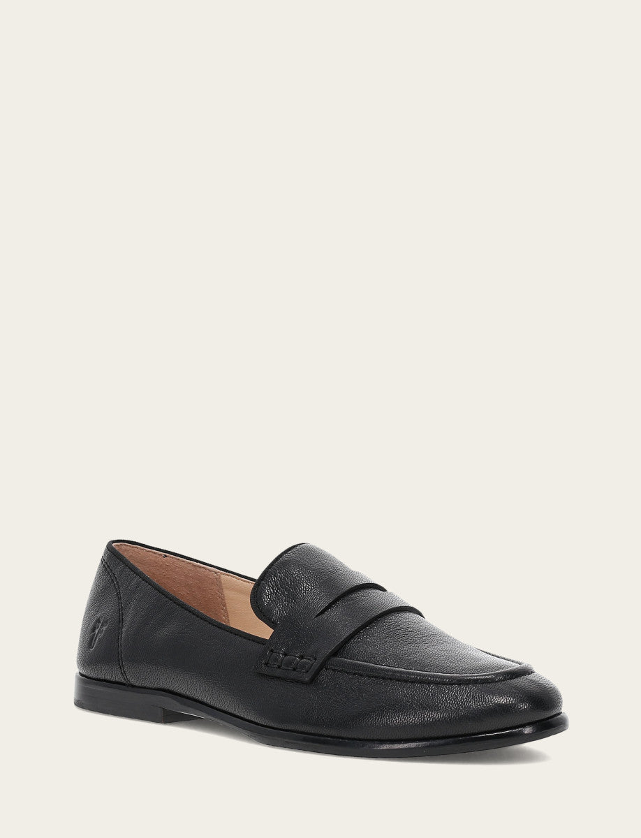 Frye Women's Black Faith Loafer Loafers Black