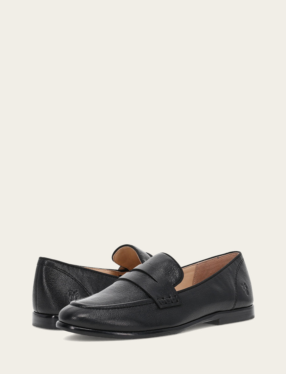 Frye Women's Black Faith Loafer Loafers Black
