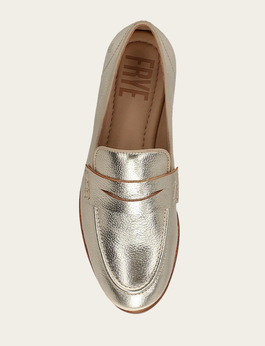 Frye Faith Loafer Light Gold