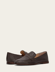 Frye Women's Dark Brown Faith Loafer Dark Brown