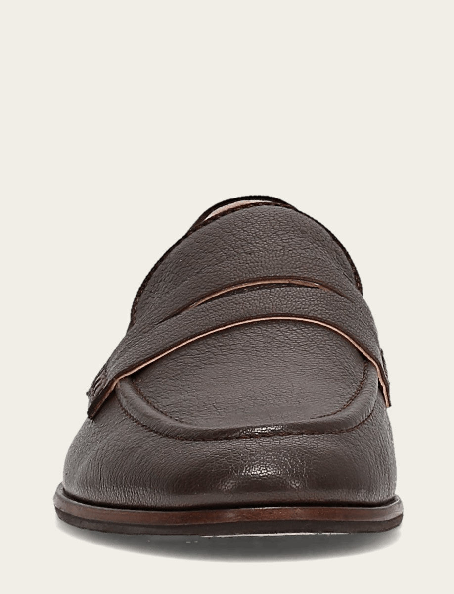 Frye Women's Dark Brown Faith Loafer Dark Brown