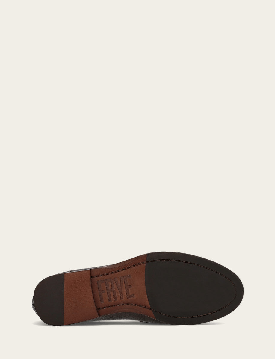 Frye Women's Dark Brown Faith Loafer Dark Brown