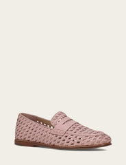 Frye Faith Woven Loafer Cameo Rose