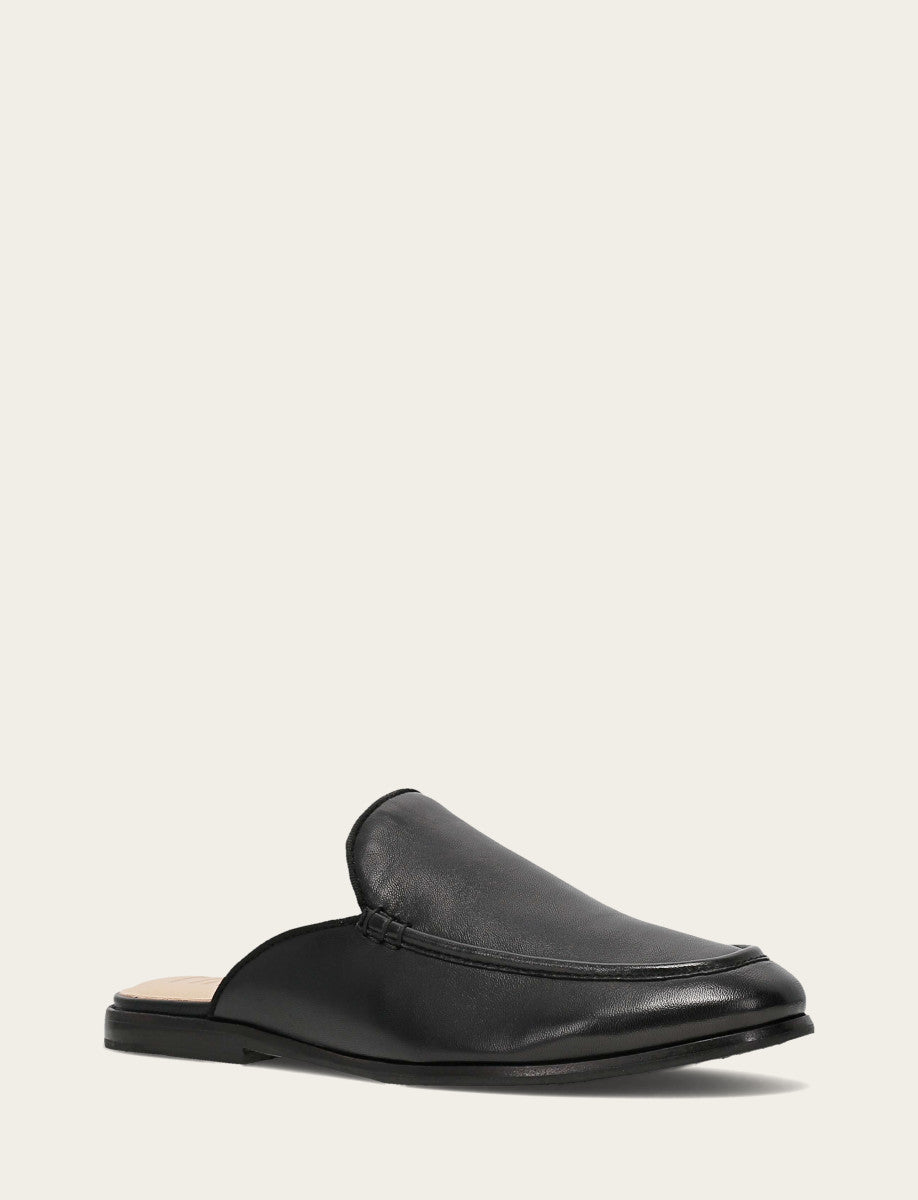 Frye Faith Mule Black