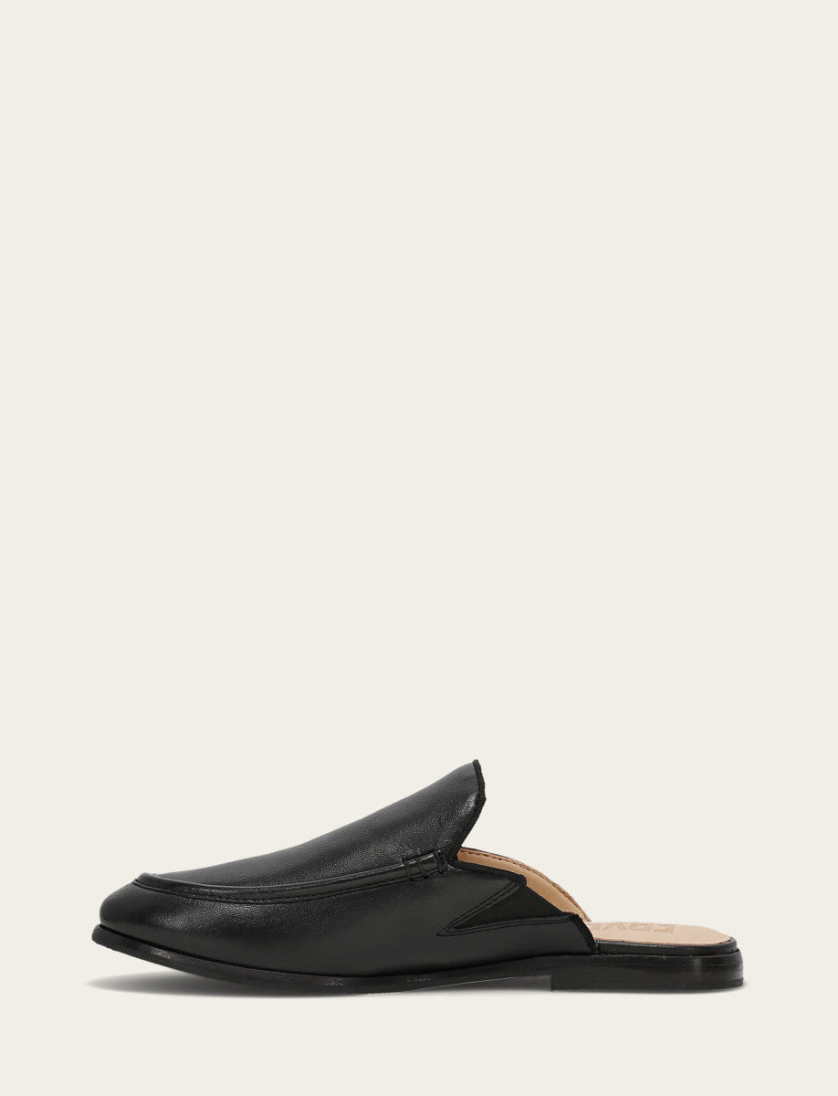 Frye Faith Mule Black