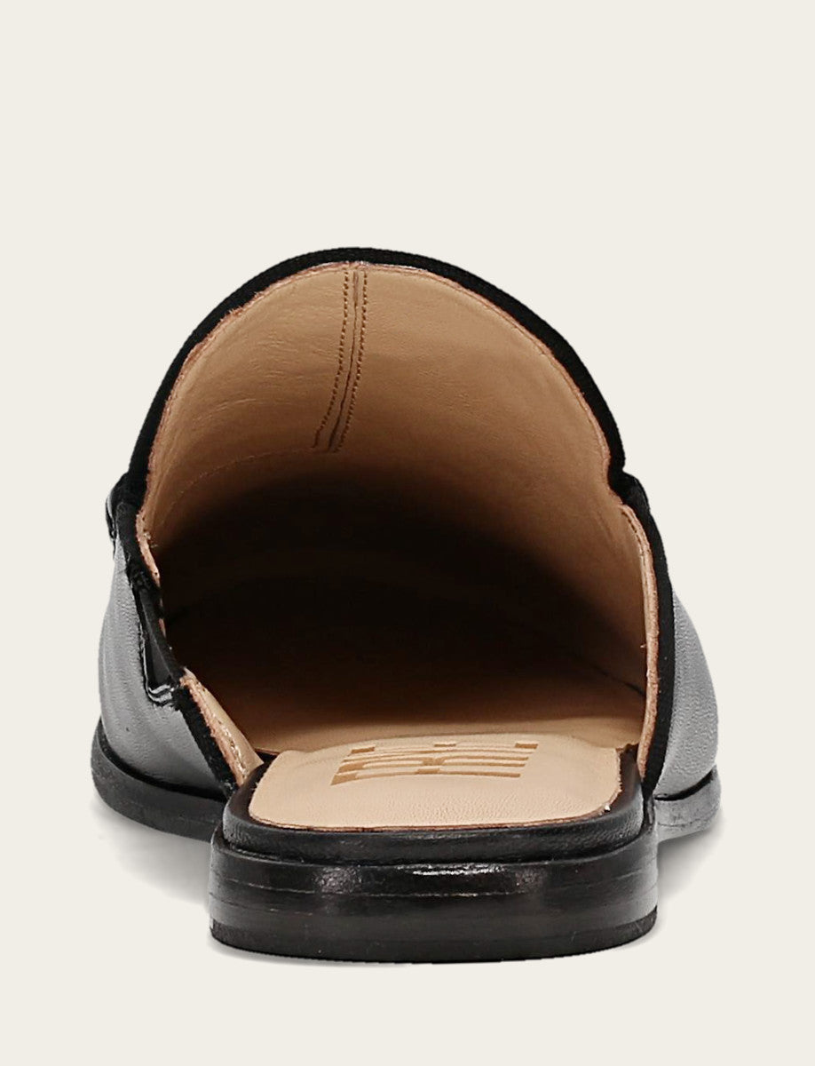 Frye Faith Mule Black