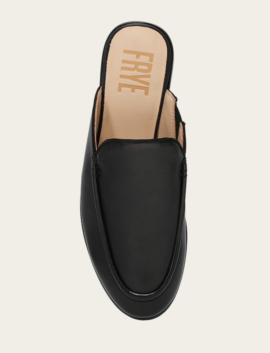 Frye Faith Mule Black