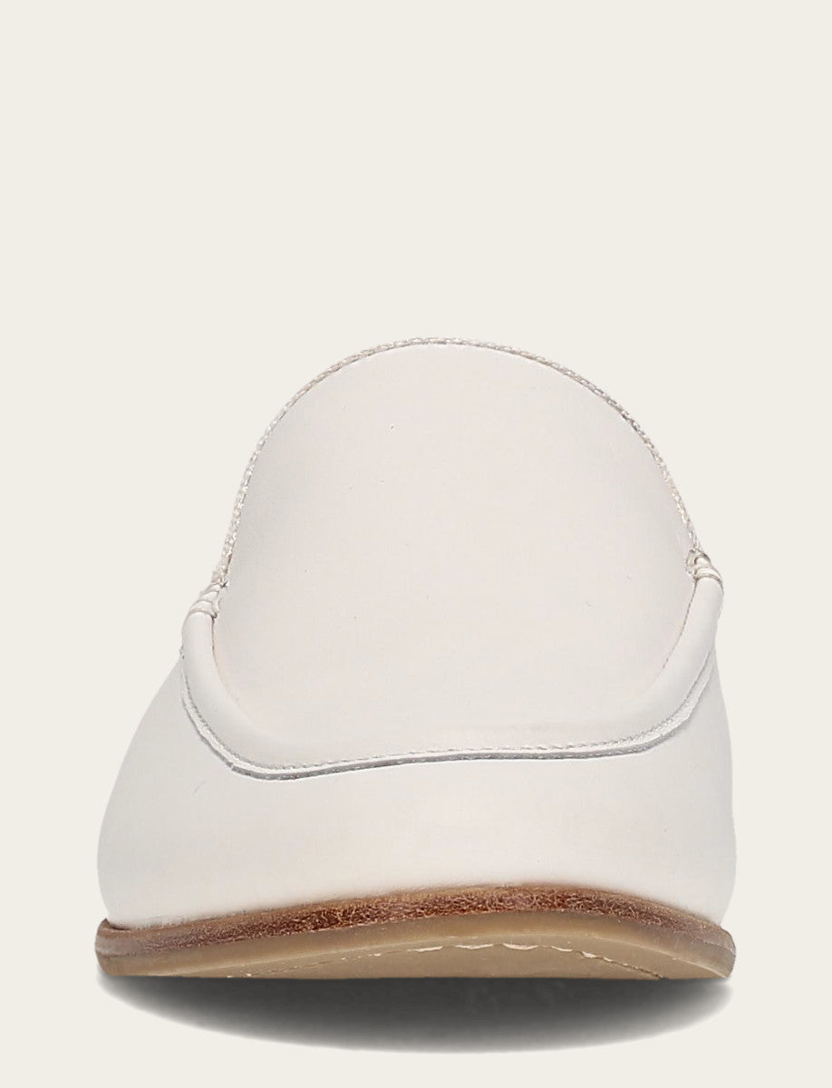 Frye Faith Mule White