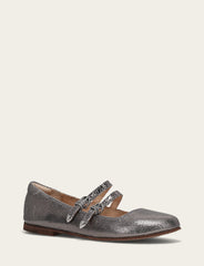 Frye Carson Multi Mary Jane Gunmetal