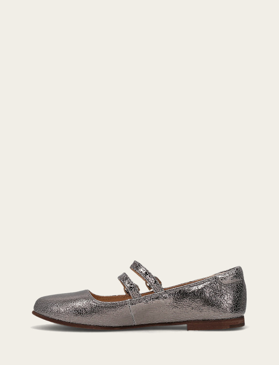 Frye Carson Multi Mary Jane Gunmetal