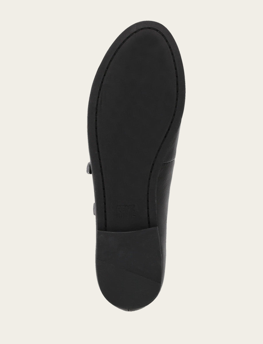 Frye Women's Black Carson Multi Mary Jane Flats Black