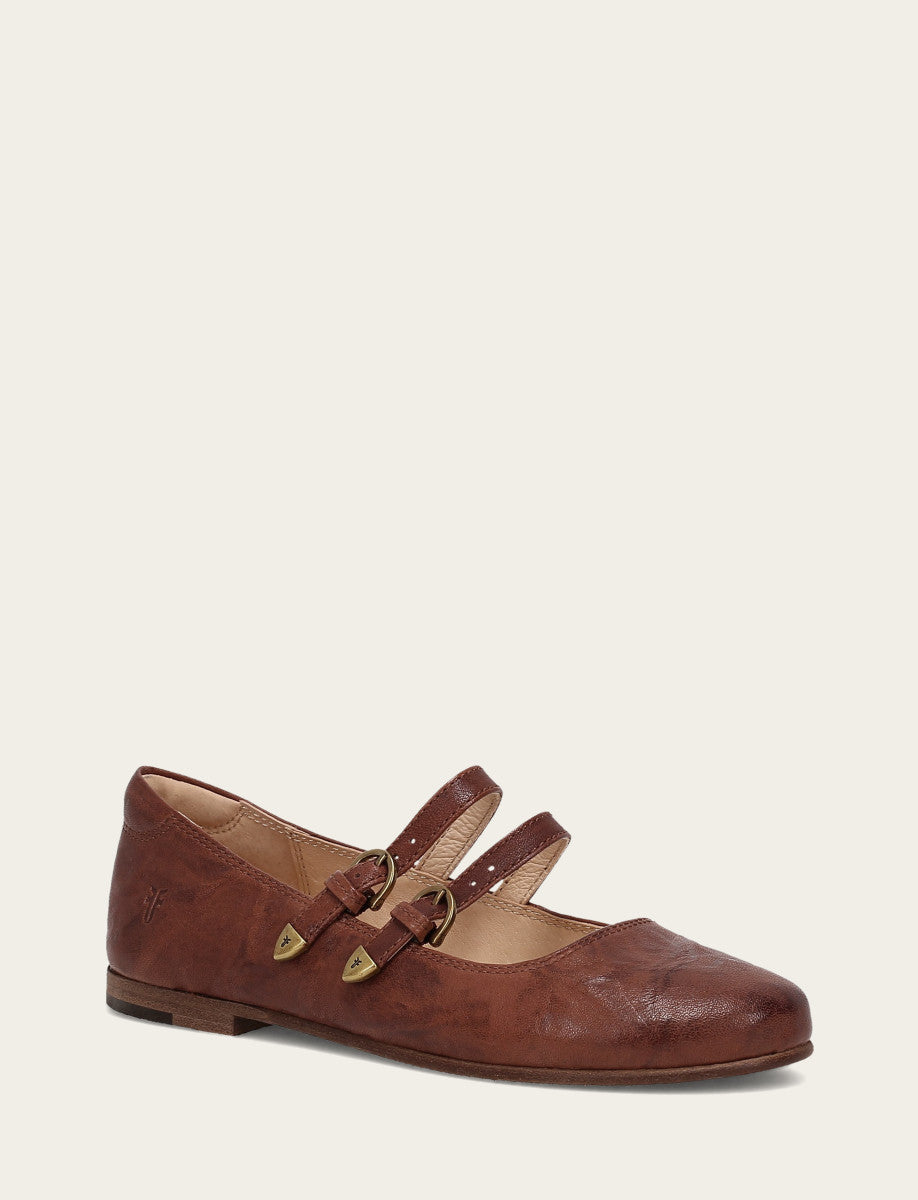 Frye Women's Spice Carson Multi Mary Jane Flats Spice