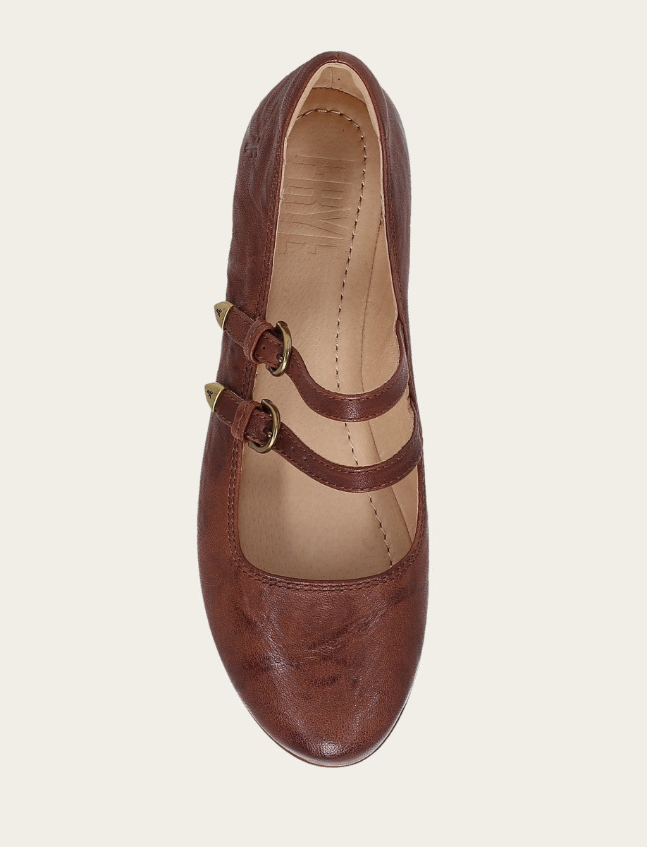 Frye Women's Spice Carson Multi Mary Jane Flats Spice